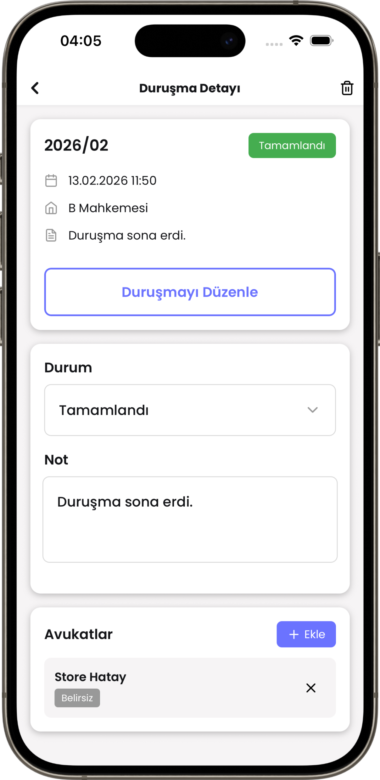 Mübaşir-Avukat Çağrı